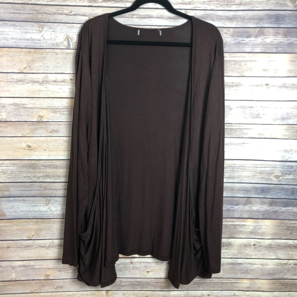 Lightweight Chocolate Brown Cardigan